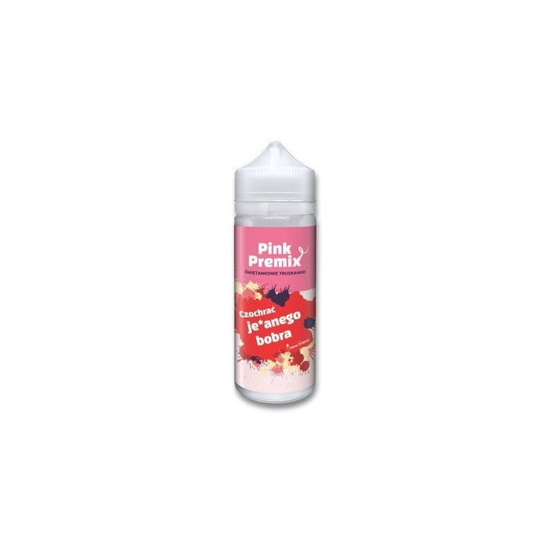 Pink Premix 80/120ml - ŚMIETANKOWE TRUSKAWKI