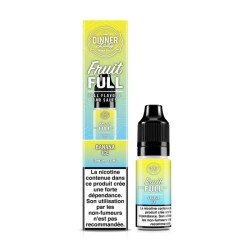 Liquid Dinner Lady Fruit Full Salt 10ml 20mg - Banana Ice