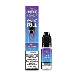 Liquid Dinner Lady Fruit Full Salt 10ml 20mg - Blue Raspberry