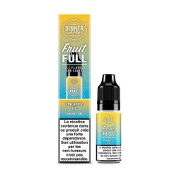 Liquid Dinner Lady Fruit Full Salt 10ml 20mg - Pineapple Ice