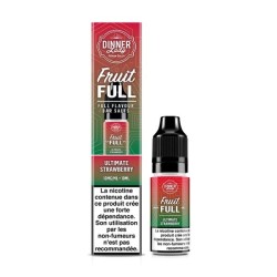 Liquid Dinner Lady Fruit Full Salt 10ml 20mg - Ultimate Strawberry