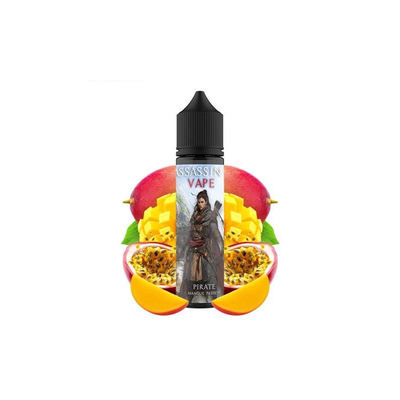 Premix Assassin's Vape 50/60ml - Pirate Premix Assassin's Vape 50/60ml - Pirate