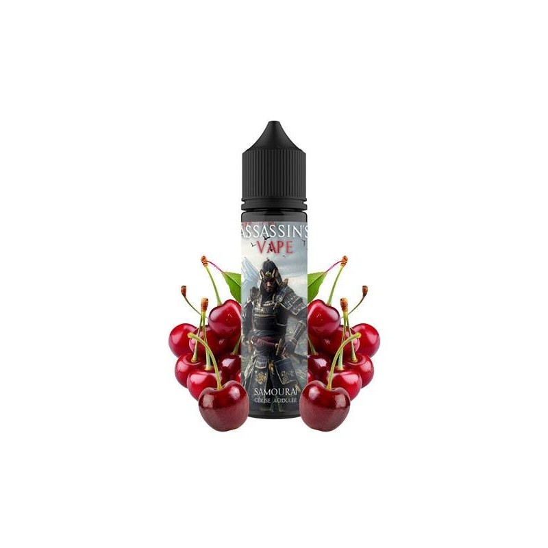 Premix Assassin's Vape 50/60ml - Samourai Premix Assassin's Vape 50/60ml - Samourai