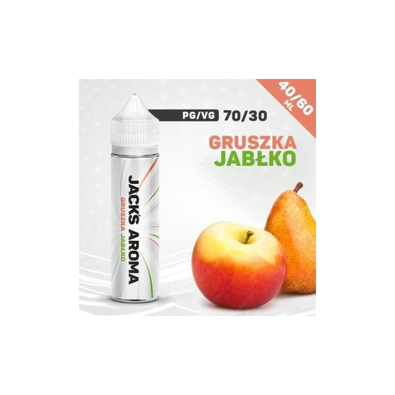 Premix Jacks Aroma Gruszka Jabłko 40/60 ml Premix Jacks Aroma Gruszka Jabłko 40/60 ml