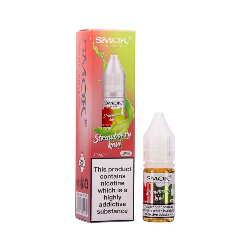 Liquid Smok Nic Salts 10 ml - Strawberry Kiwi 20mg Liquid Smok Nic Salts 10 ml - Strawberry Kiwi 20mg
