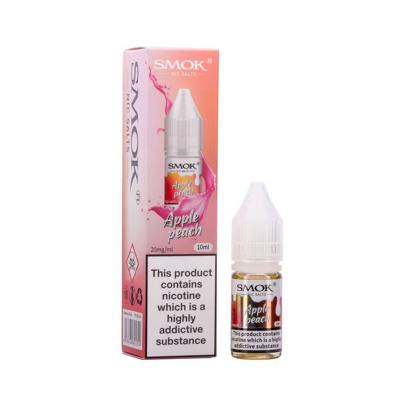 Liquid Smok Nic Salts 10 ml - Apple Peach 20mg Liquid Smok Nic Salts 10 ml - Apple Peach 20mg