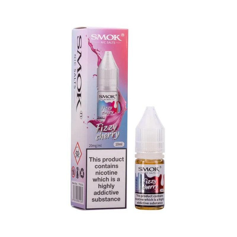 Liquid Smok Nic Salts 10 ml - Fizzy Cherry 20mg Liquid Smok Nic Salts 10 ml - Fizzy Cherry 20mg