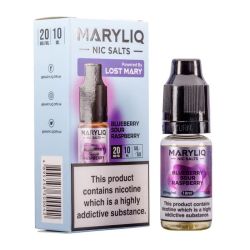 Liquid Maryliq Nic Salts 10ml - Blueberry Sour Raspberry 20mg