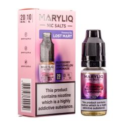 Liquid Maryliq Nic Salts 10ml - Blueberry Watermelon Lemonade 20mg
