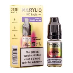 Liquid Maryliq Nic Salts 10ml - Cherry Lemon Mint 20mg
