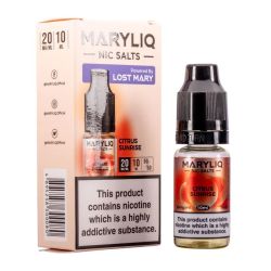 Liquid Maryliq Nic Salts 10ml - Citrus Sunrise 20mg