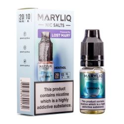 Liquid Maryliq Nic Salts 10ml - Menthol 20mg