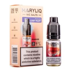 Liquid Maryliq Nic Salts 10ml - Peach Ice 20mg