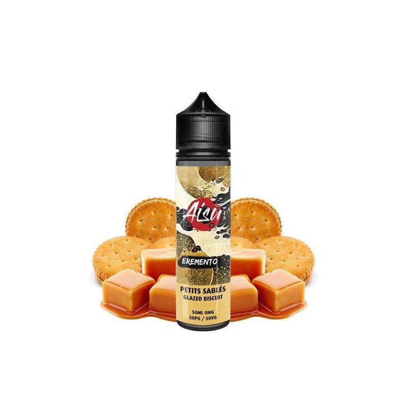 Premix Aisu Eremento - Glazed Biscuit 50/60ml Premix Aisu Eremento - Glazed Biscuit 50/60ml