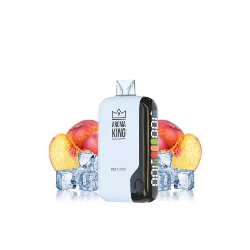 Puff NoNic Galaxy II 20000 Peach Ice - Aroma King (50mg efekt) Puff NoNic Galaxy II 20000 Peach Ice - Aroma King (50mg efekt)