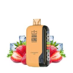 Puff NoNic Galaxy II 20000 Strawberry Ice - Aroma King (50mg efekt)