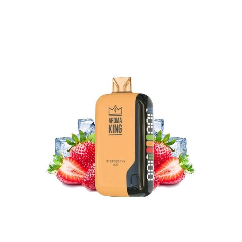 Puff NoNic Galaxy II 20000 Strawberry Ice - Aroma King (50mg efekt) Puff NoNic Galaxy II 20000 Strawberry Ice - Aroma King (50mg efekt)