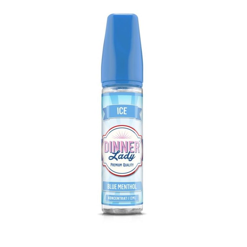 Longfill Dinner Lady 12/60ml - Blue Menthol Longfill Dinner Lady 12/60ml - Blue Menthol