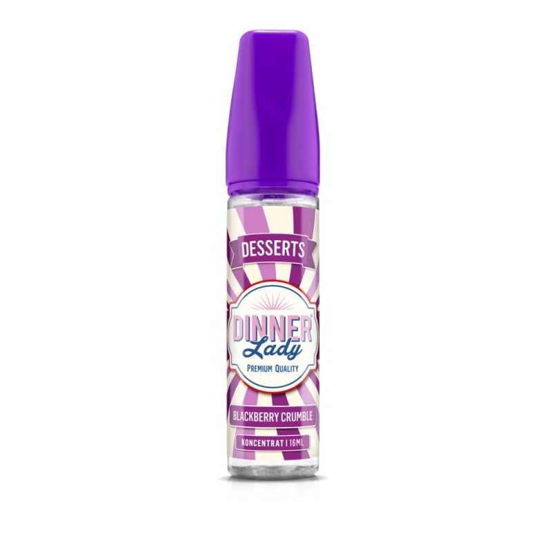 Longfill Dinner Lady - Blackberry Crumble 16/60ml Longfill Dinner Lady - Blackberry Crumble 16/60ml