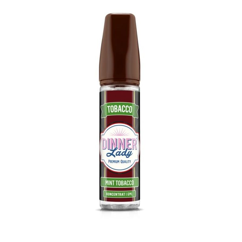 Longfill Dinner Lady - Mint Tobacco 6/60ml Longfill Dinner Lady - Mint Tobacco 6/60ml