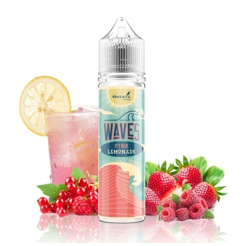 Longfill Omerta - Waves Pink Lemonade 10/60ml Longfill Omerta - Waves Pink Lemonade 10/60ml