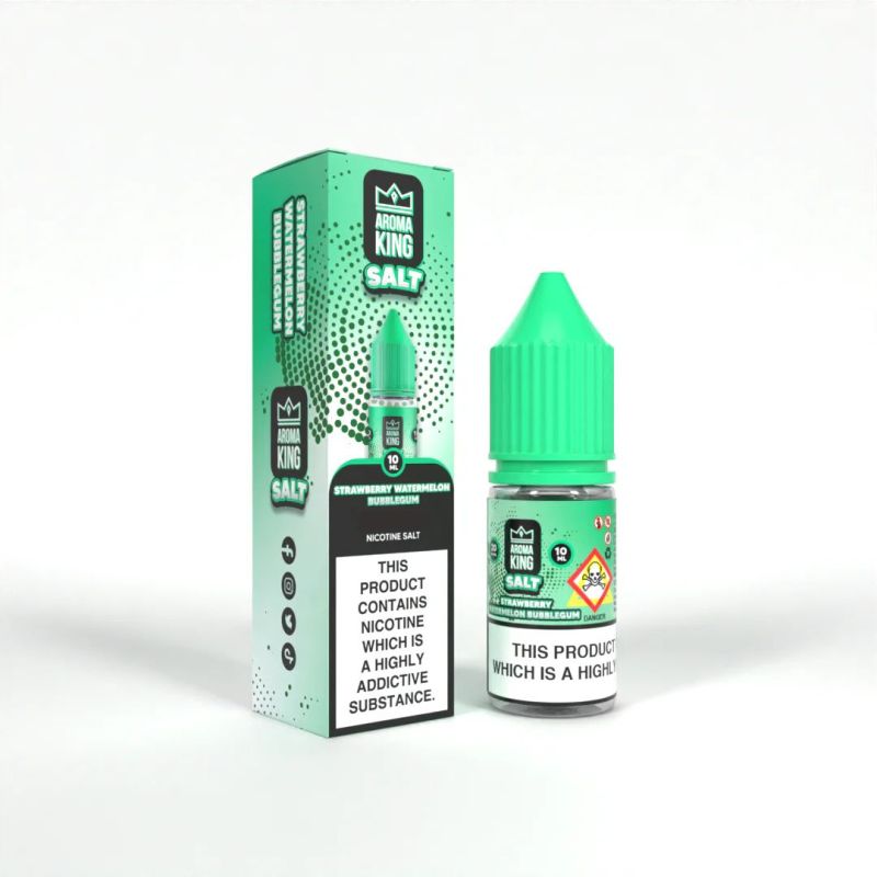 Liquid Aroma King Salt 20 mg 10ml - Strawberry Watermelon Bubblegum Liquid Aroma King Salt 20 mg 10ml - Strawberry Watermelon Bubblegum
