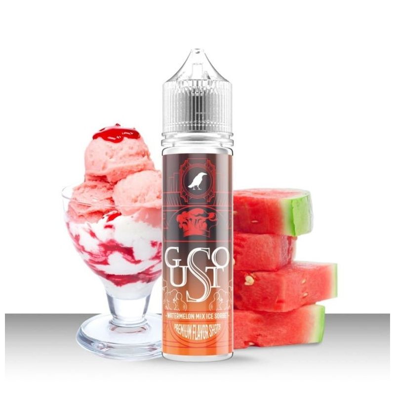 Longfill Omerta 10/60ml - Gusto Watermelon Mix Ice Sorbet Longfill Omerta 10/60ml - Gusto Watermelon Mix Ice Sorbet