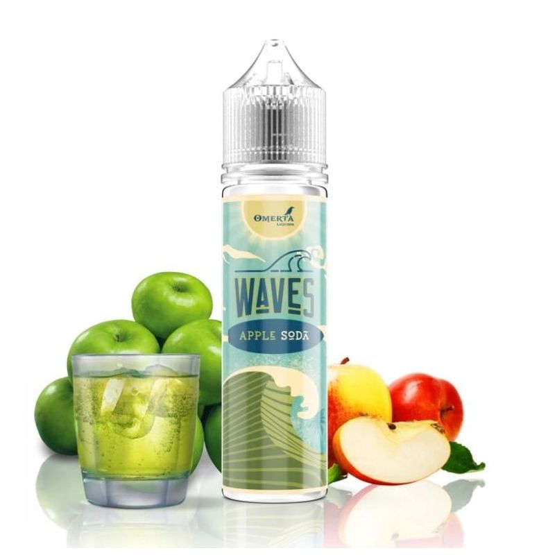 Longfill Omerta - Waves Apple Soda 10/60ml Longfill Omerta - Waves Apple Soda 10/60ml