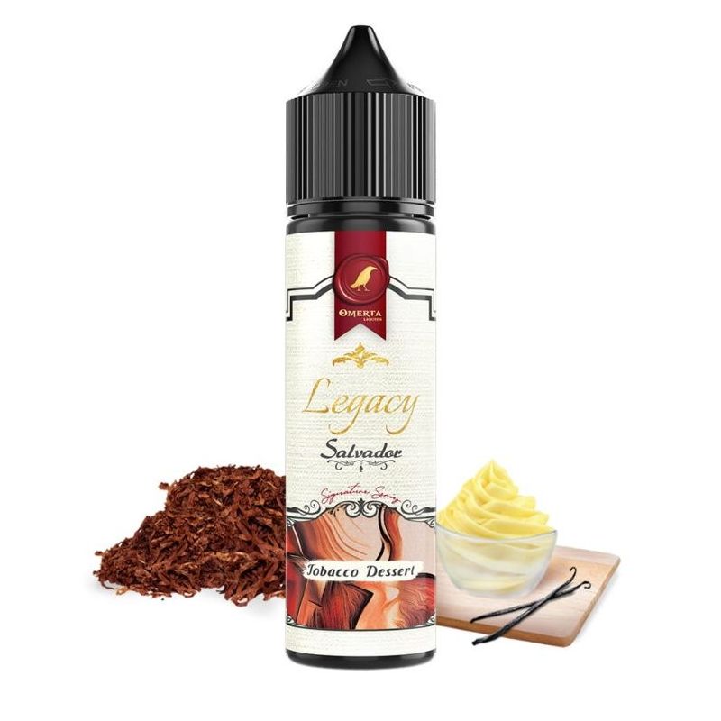 Longfill Omerta 10/60ml - Legacy Salvador Longfill Omerta 10/60ml - Legacy Salvador