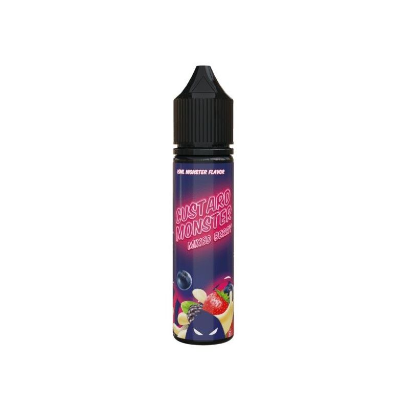 Longfill MVP Custard Monster 15/60 - Mixed Berry Custard Longfill MVP Custard Monster 15/60 - Mixed Berry Custard
