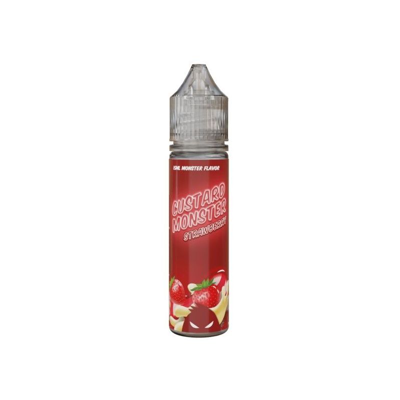 Longfill MVP Custard Monster 15/60 - Strawberry Custard Longfill MVP Custard Monster 15/60 - Strawberry Custard