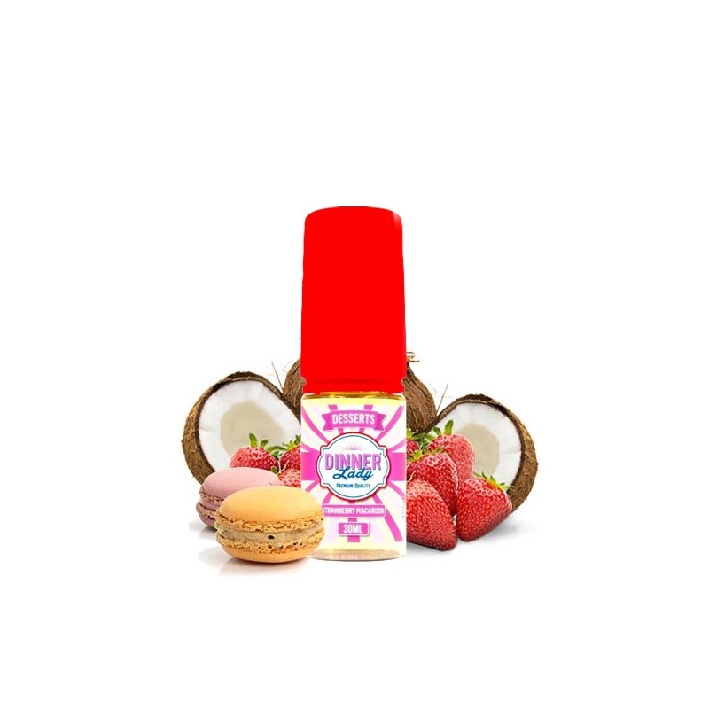 Aromat Dinner Lady - Strawberry Macaroon 30ml Aromat Dinner Lady - Strawberry Macaroon 30ml