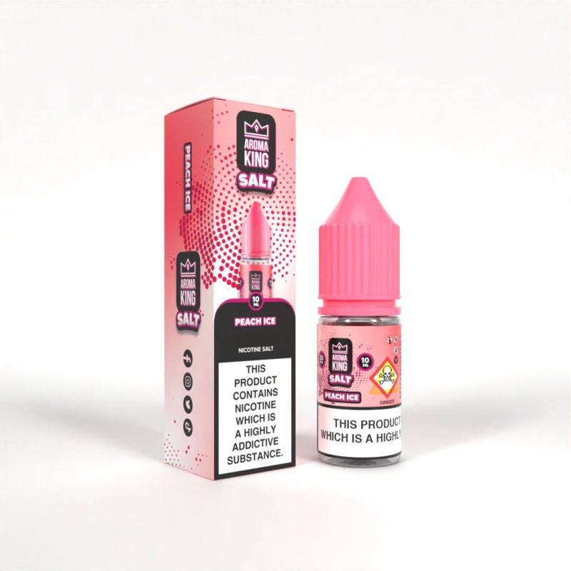 Liquid Aroma King Nic Salt 20 mg 10ml - Peach Ice Liquid Aroma King Nic Salt 20 mg 10ml - Peach Ice