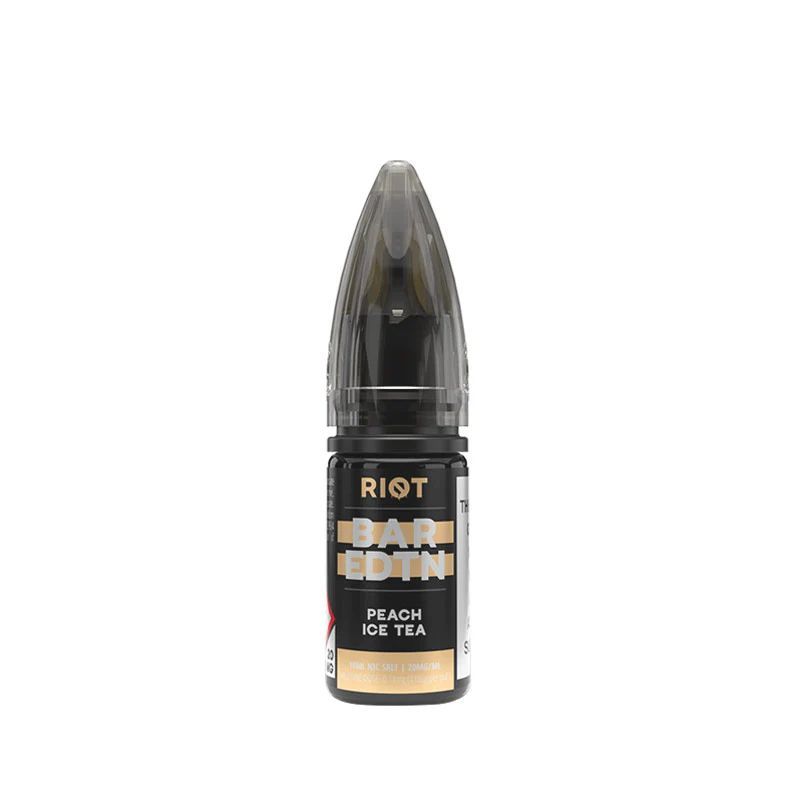 Liquid Riot Squad BAR EDTN 10ml - Peach Ice Tea 20mg Liquid Riot Squad BAR EDTN 10ml - Peach Ice Tea 20mg