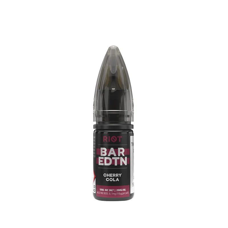 Liquid Riot Squad BAR EDTN 10ml - Cherry Cola 20mg Liquid Riot Squad BAR EDTN 10ml - Cherry Cola 20mg