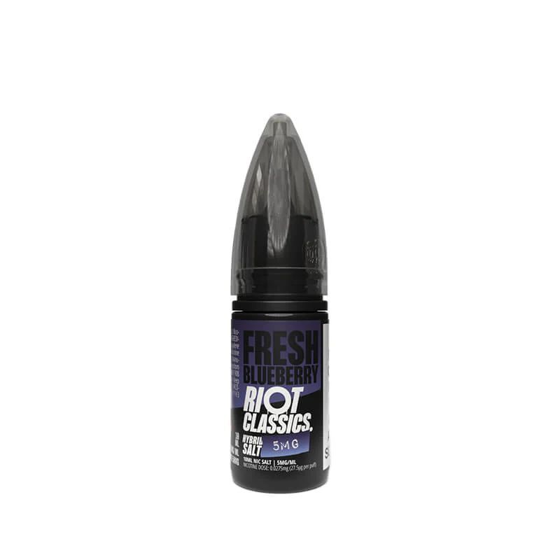 Liquid Riot Squad 10ml - Fresh Blueberry 20mg Liquid Riot Squad 10ml - Fresh Blueberry 20mg