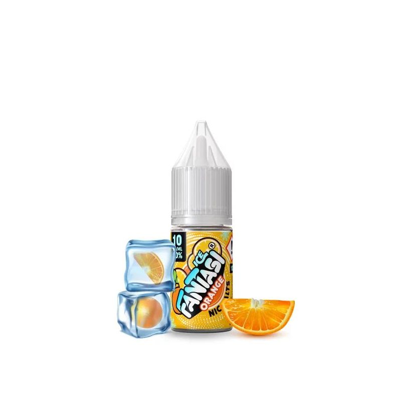 Liquid Fantasi Nic Salts 10ml - Orange Ice 20mg Liquid Fantasi Nic Salts 10ml - Orange Ice 20mg