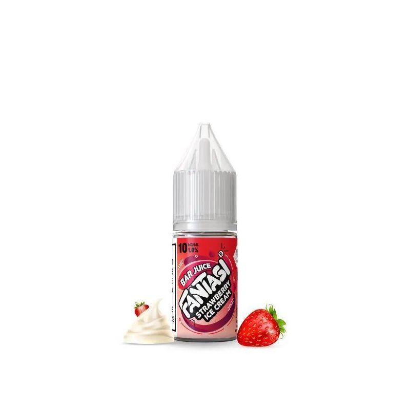 Liquid Fantasi Nic Salts 10ml - Strawberry Ice Cream 20mg Liquid Fantasi Nic Salts 10ml - Strawberry Ice Cream 20mg