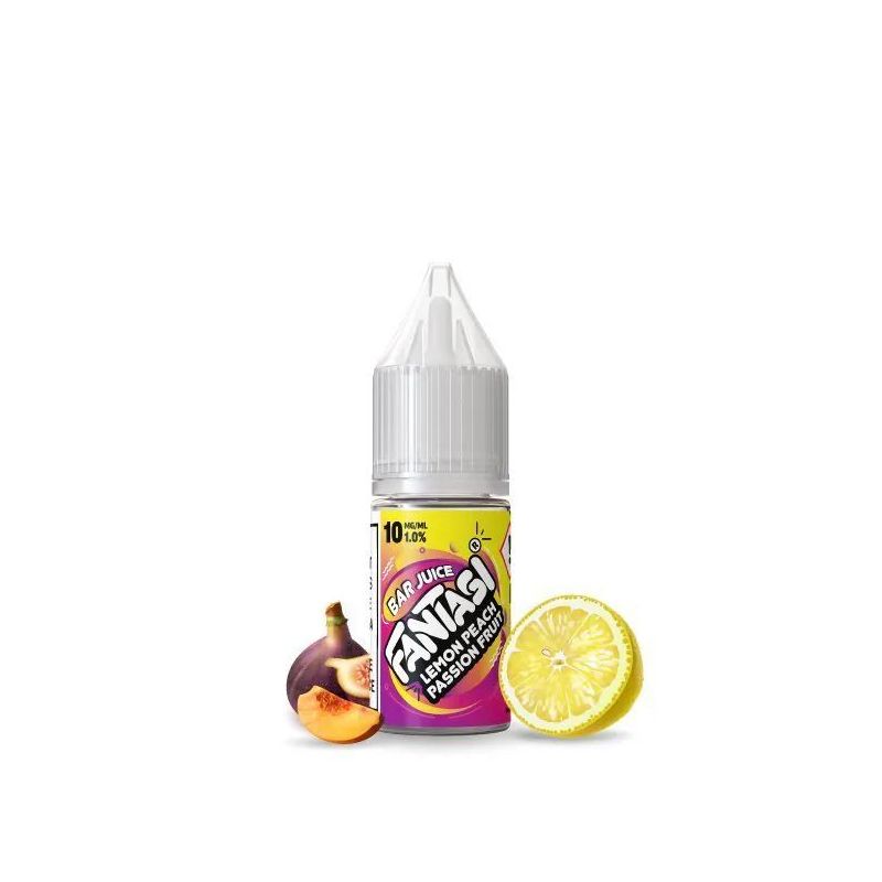 Liquid Fantasi Nic Salts 10ml - Lemon Peach & Passion Fruit Ice 20mg Liquid Fantasi Nic Salts 10ml - Lemon Peach & Passion Fruit Ice 20mg