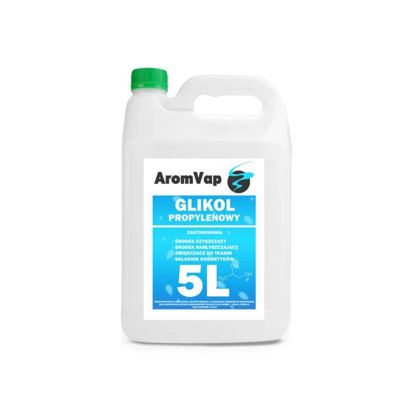 5L Glikol Propylenowy Farmaceutyczny 99,5% 5L (bańka) 5L Glikol Propylenowy Farmaceutyczny 99,5% 5L (bańka)