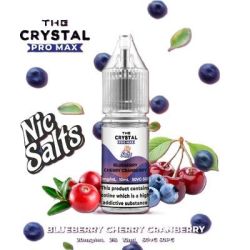 Liquid Crystal Promax Salt - Blueberry Cherry Cranberry 20mg 10ml