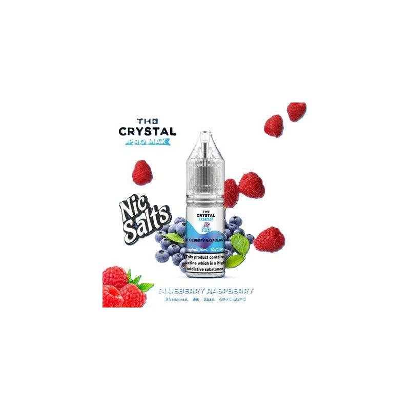 Liquid Crystal Promax Salt - Blueberry Raspberry 20mg 10ml Liquid Crystal Promax Salt - Blueberry Raspberry 20mg 10ml