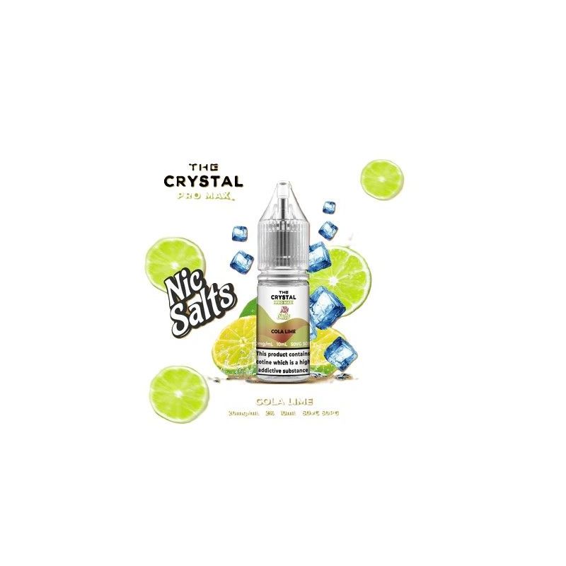 Liquid Crystal Promax Salt - Cola Lime 20mg 10ml Liquid Crystal Promax Salt - Cola Lime 20mg 10ml
