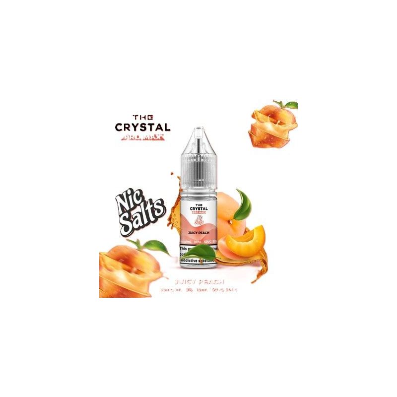 Liquid Crystal Promax Salt - Juicy Peach 20mg 10ml Liquid Crystal Promax Salt - Juicy Peach 20mg 10ml