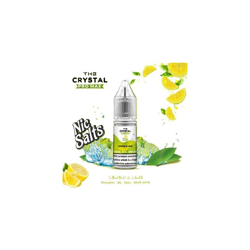 Liquid Crystal Promax Salt - Lemon Lime 20mg 10ml Liquid Crystal Promax Salt - Lemon Lime 20mg 10ml