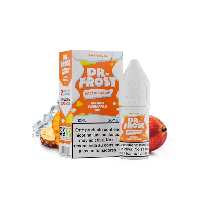 Liquid Dr Frost Salts - Mango Pineapple Ice 20mg Liquid Dr Frost Salts - Mango Pineapple Ice 20mg