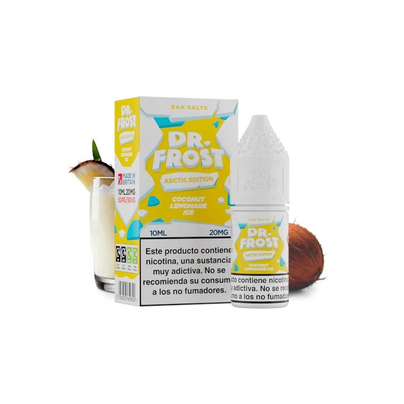 Liquid Dr Frost Salts - Coconut Lemonade Ice 20mg Liquid Dr Frost Salts - Coconut Lemonade Ice 20mg