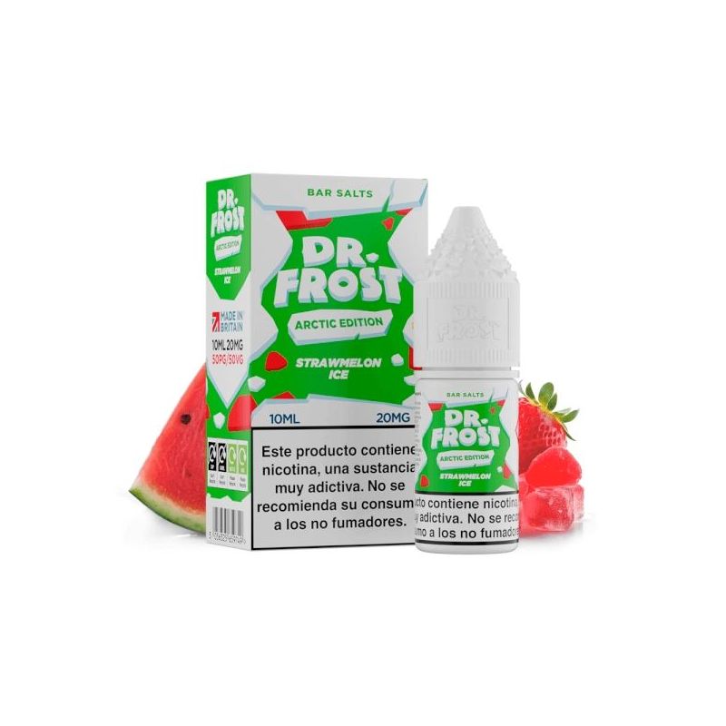 Liquid Dr Frost Salts - Strawmelon Ice 20mg Liquid Dr Frost Salts - Strawmelon Ice 20mg