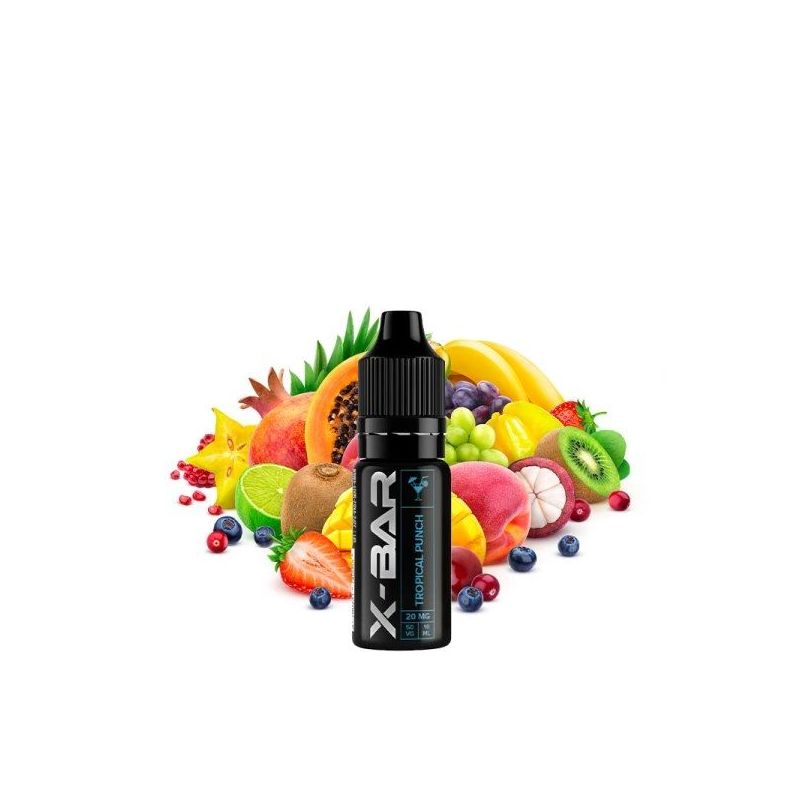 Liquid X-Bar Salt 20mg – Tropical Punch Liquid X-Bar Salt 20mg – Tropical Punch