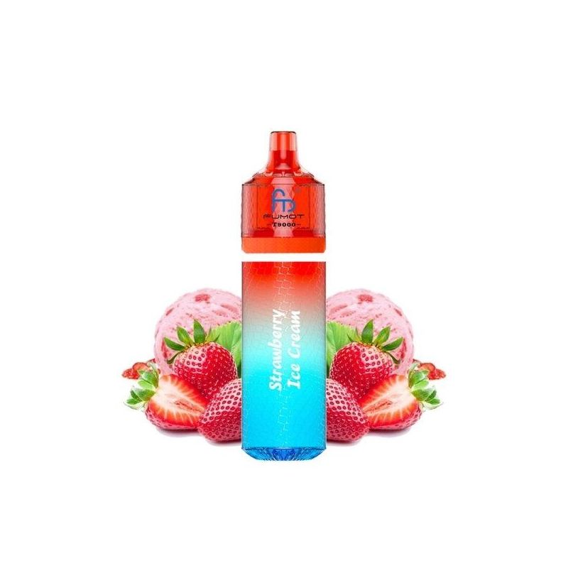 Fumot Puff T9000 TPD - Strawberry Ice Cream 20mg Fumot Puff T9000 TPD - Strawberry Ice Cream 20mg